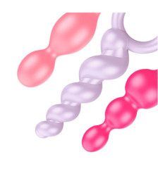 Coffret 3 plugs satisfyer couleur Booty Call - CC597160